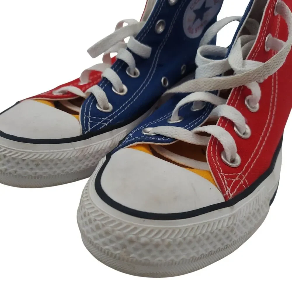 Converse Chuck Taylor Color Block Hi Top Sneakers Women's 7 Men's 5